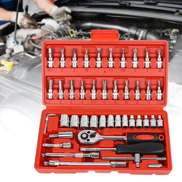 KIT MASTER 46® KIT DE HERRAMIENTAS DE 46 LLAVES