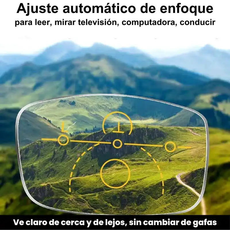 GAFAS MULTIFOCALES INTELIGENTES TR90 CON ZOOM AUTOMATICO