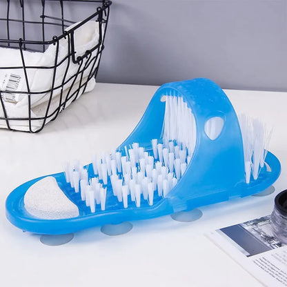 CEPILLO DE LIMPIEZA DE PIES ERGONÓMICO Y EXFOLIANTE
