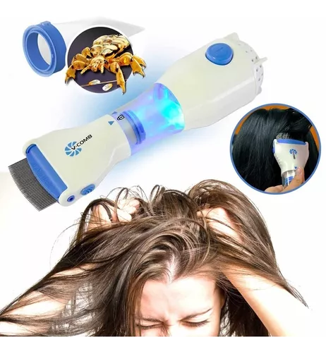 PEINE SACA PIOJOS ELÉCTRICO