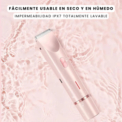 GLOWSHAVE PRO – MÁQUINA DE AFEITAR 2 EN 1 CON DOBLE CABEZAL