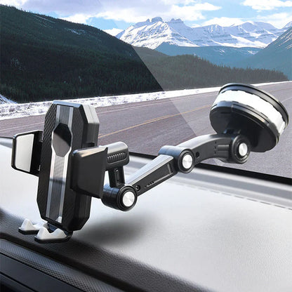 SOPORTE UNIVERSAL MÓVIL 360° CON VENTOSA ANTIDESLIZANTE