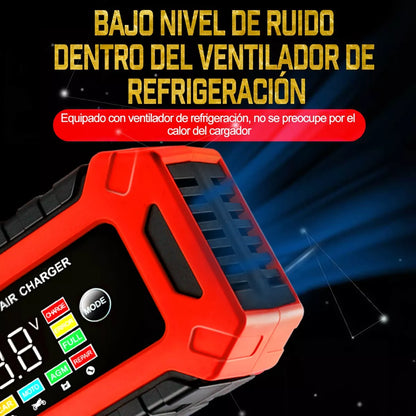 CARGADOR INTELIGENTE DE EMERGENCIA PARA BATERÍA DE AUTO