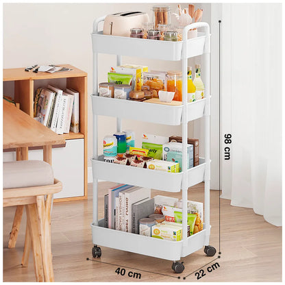 CARRITO ORGANIZADOR MULTIUSOS 4 NIVELES