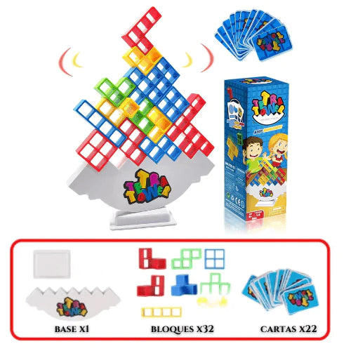 JUEGO TETRA TOWER PARA NIÑOS Y ADULTOS