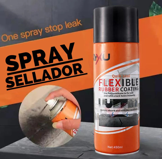 SPRAY SELLADOR IMPERMEABLE DE FUGAS Y GRIETAS