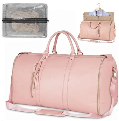 BOLSO DE VIAJE PLEGABLE DE GRAN CAPACIDAD Y PORTA TRAJES