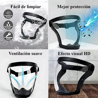 MÁSCARA DE PROTECCIÓN TOTAL CONTRA POLVO Y PARTÍCULAS