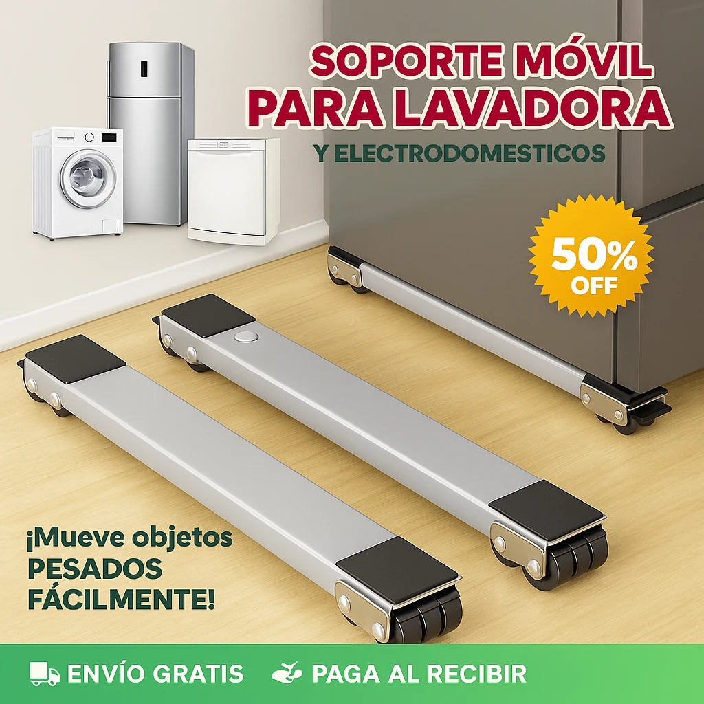 COMBO DE SOPORTES LÍNEALES PARA ELECTRODOMESTICOS