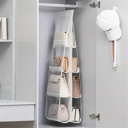 ORGANIZADOR COLGANTE PARA BOLSOS Y CARTERAS