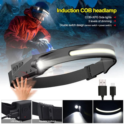 LINTERNA FRONTAL SMART CON SENSOR INTELIGENTE