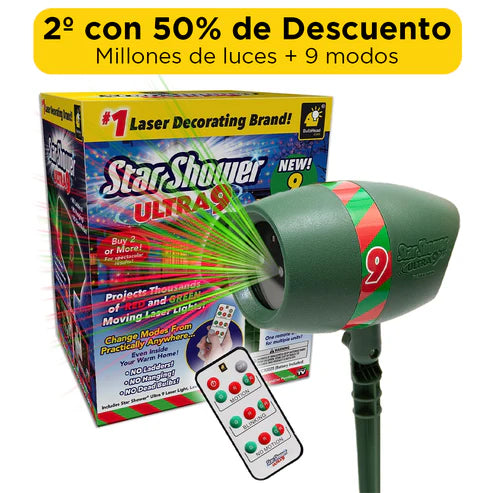PROYECTOR DE LUCES DE NAVIDAD ULTRAFEST