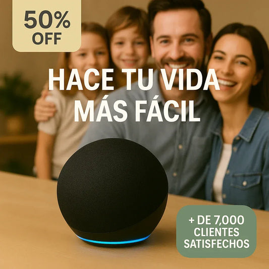 PARLANTE INTELIGENTE ALEXA – CONTROL TOTAL CON SOLO HABLAR