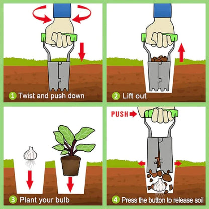 HERRAMIENTA DE TRASPLANTE PLANTAS