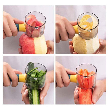PELADOR DE FRUTAS Y VERDURAS CON RECOLECTOR