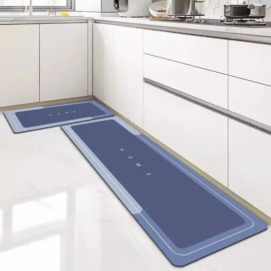 SET X2 TAPETES ANTIDESLIZANTE ABSORBENTES PARA COCINA Y BAÑO